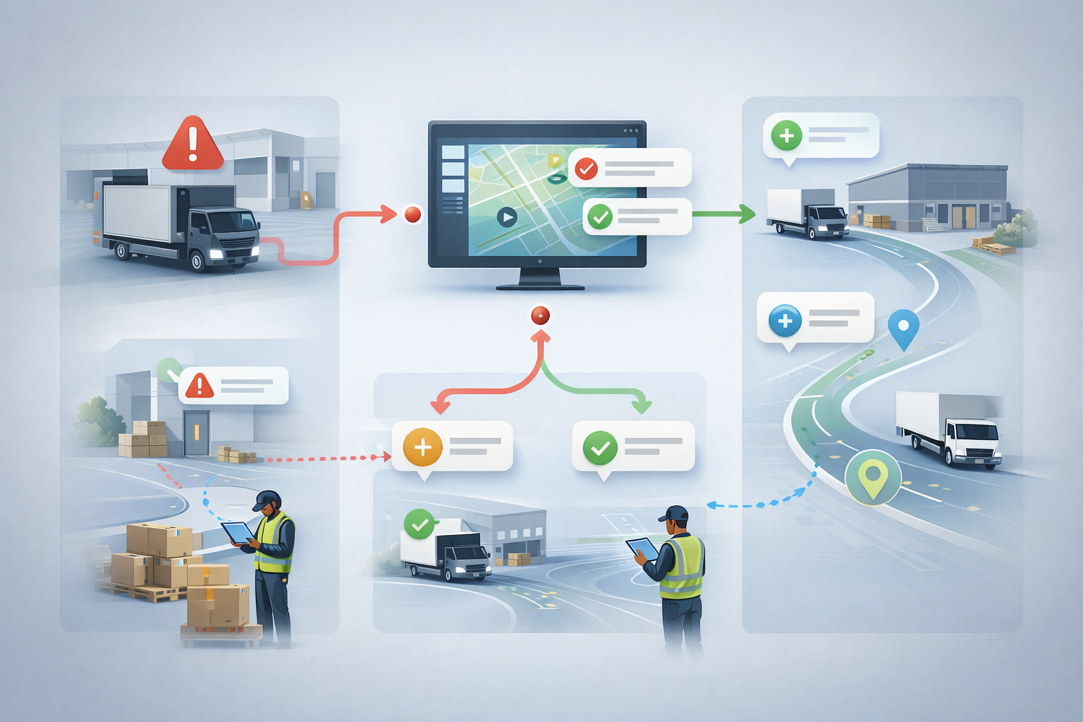 Exception and Reroute Handling