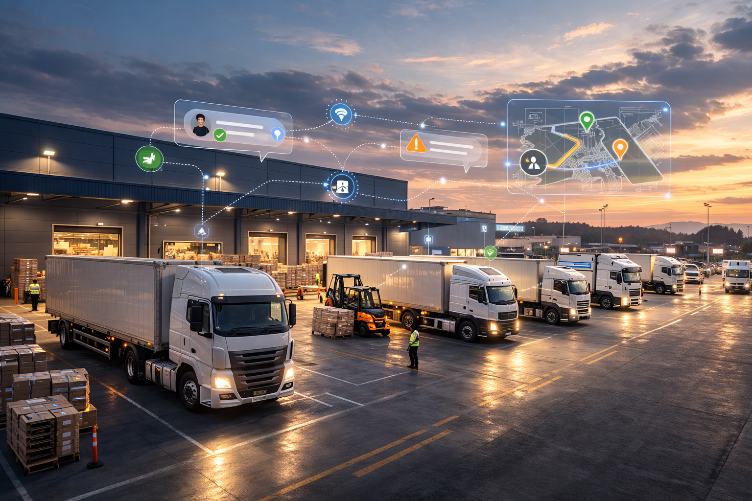 Transportation logistics workflow
